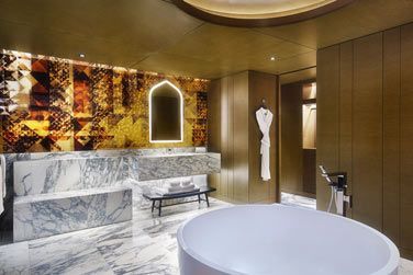 La salle de bain de la suite Marvelous