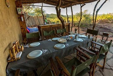 Le restaurant du Maji Moto Eco Camp