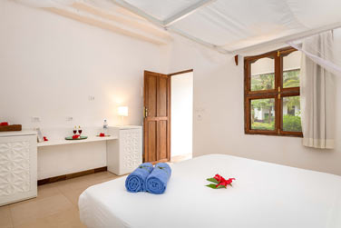 La chambre vue jardin