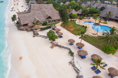 L'htel Sandies Baobab Beach Zanzibar offre une situation idale