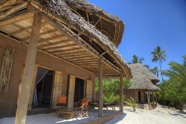 Les bungalows ont t fabriqu uniquement avec des matriaux respectueux de l'environnement