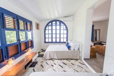 L'une des chambres de la grande suite 'Ambassadrice'