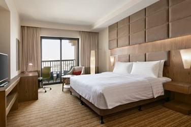 Voici la Suite Deluxe avec un coin extrieur lumineux