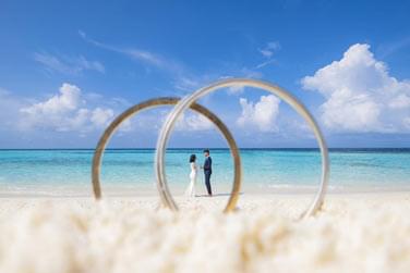 Un mariage toujours russi organis sur mesure au sein du Maafushivaru