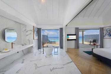 Retrouvez tout runi en une et unique pice avec cette magnifique salle de bain ouverte