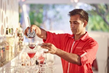 de dlicieux cocktails au Beach Rouge