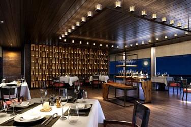 En intrieur  l'Allegria, ambiance lgante et chic