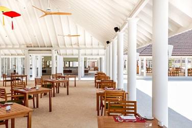 Au malaafai, dcors boiss et blancs se conjuguent  merveille