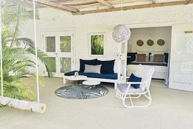 Vous profiterez d'une terrasse spacieuse et cosy dans votre Chambre Suprieure