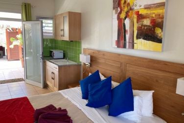 Chaque suite dispose de sa propre kitchenette autonome