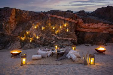 La nuit tombe, profitez d'un espace illumin aux bougies