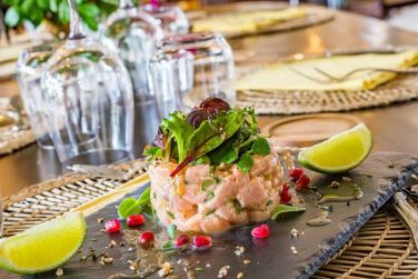 Entre terre et mer savourez des repas fra�chement pr�par�s