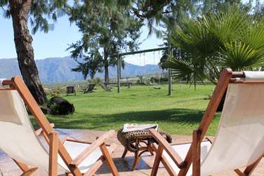 Depuis la terrasse de votre chambre en rez de chausse