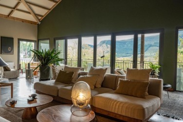 Les salons de l'htel sont trs cosy.