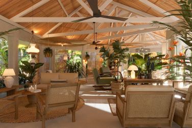 Voici le Varangue, coin dtente ou prendre un verre dans un endroit convivial