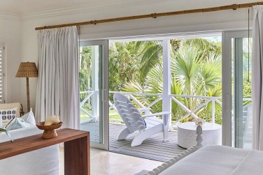 Votre porche priv� sur les jardins