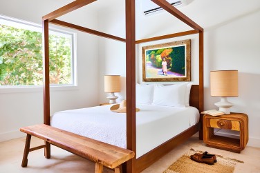 The Pineapple House... La 1�re chambre parentale, lit king