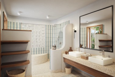 Salle de bain des villas