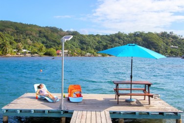 photo Combin� 4 �les - Une nuit en Pilotis Polyn�sie