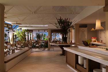 Le buffet du restaurant principal The Dining Room