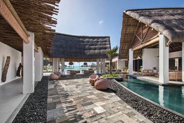 L'entre avec vue sur l'ocan Indien