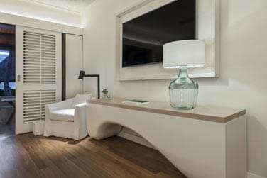 L'espace salon de la Junior Suite Prestige