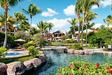 Jardins, bassins et fontaines... un vrai dcor tropical