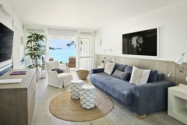 Le coin salon de la Suite Junior