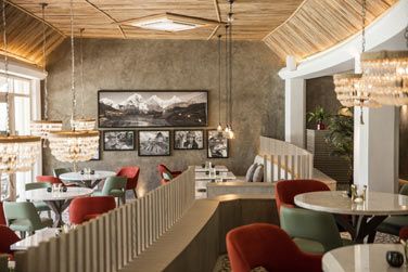 Dcoration et intrieur du restaurant Inti