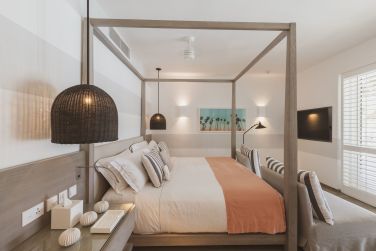 A la fois confortable et sophistique, voici la junior suite bien-tre