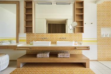 La salle de bain de la Suite Junior Ocan