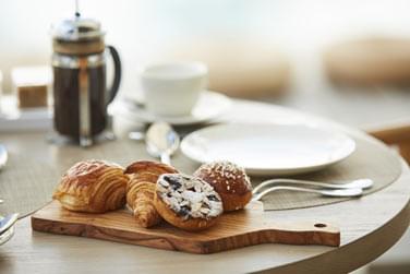 L'un des mets du restaurant Palm Court