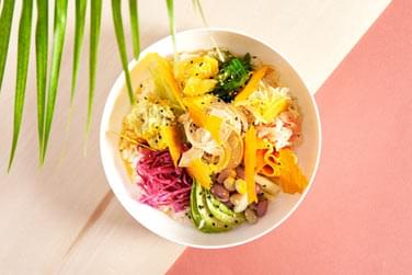 L'un des plats servis au LUX* Grand Gaube