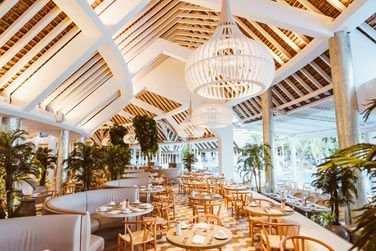 Oublis les petits djeuners originaux et les djeuners trs lgers au restaurant Palm Court !