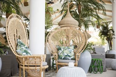 Terrasse du restaurant Palm Court