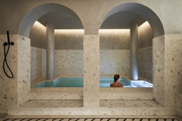 Le hammam turc et sa piscine chauffe