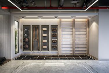 La salle de fitness pour un quilibre naturel