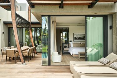 Au design pur et sophistiqu, vous apprcierez le charme simple de cette villa