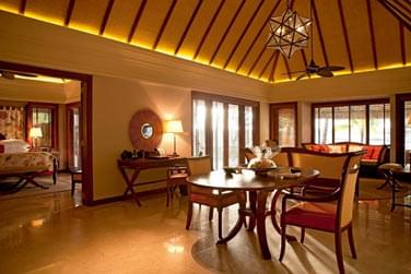 L'espace salon de la Villa Princire