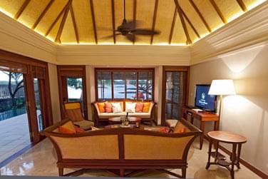 L'espace salon de la Villa Princire