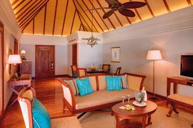 L'espace salon de la Villa Princire