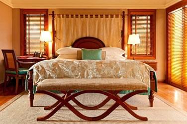 L'une des chambres de la Villa Princire