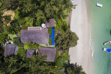 La vue arienne de la Villa Prsidentielle