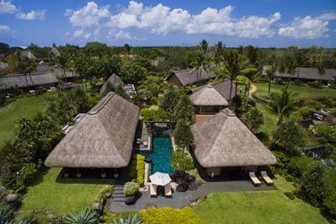 La vue arienne de la Villa Royale