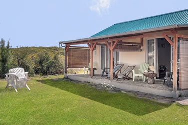 L'extrieur des chambres climatises