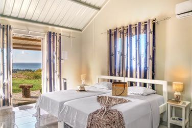 L'une des chambres climatises