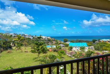 La vue de l'appartement famille 2 chambres