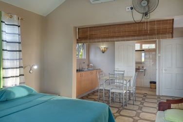 Cette chambre dispose d'une kitchenette quipe