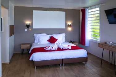 La partie nuit des bungalows