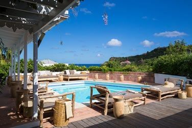 La piscine de l'htel Tropical